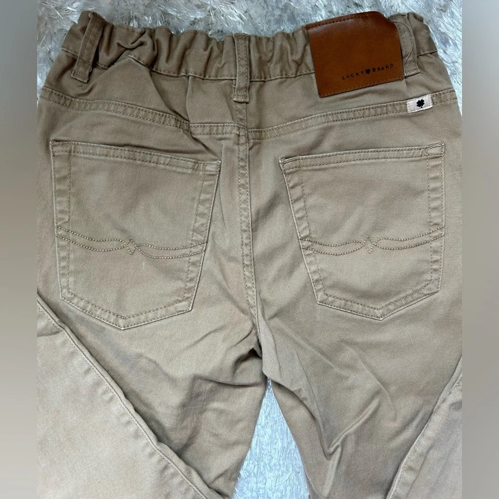 Kids size 12 Lucky Brand Super soft material khakis.  Excellent condition. - Picture 8 of 8